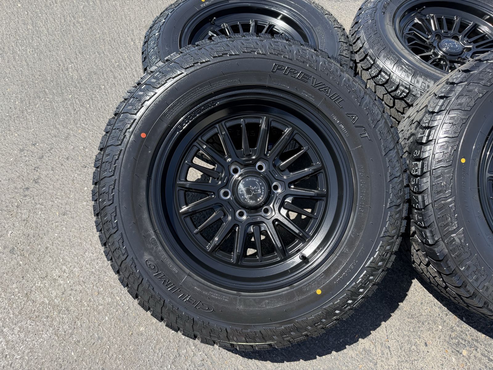 18” Black Rhino 6 Lug 6x5.5 32” Celimo A/T 275/65R18