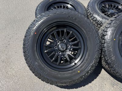 18” Black Rhino 6 Lug 6x5.5 32” Celimo A/T 275/65R18
