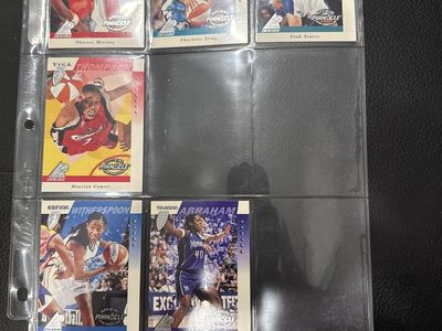 Partial 1997 first WNBA card set