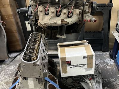 LS Swap Engine, Aluminum 6.0L Block Transfer Case+