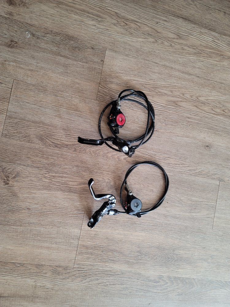 Formula T1 Mountain Bike MTB Hydraulic Disc Brake Set - Front & Rear, Lightweight