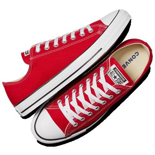 Converse All Star Low Top Red Sneakers Men's Size 6 / Women's Size 8