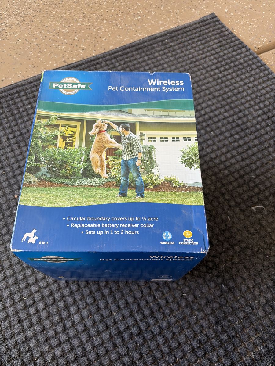 Brand new wireless pet containment system
