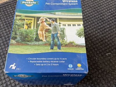 Brand new wireless pet containment system