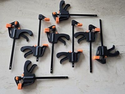 new clamps 8 in total. incredibly strong for size