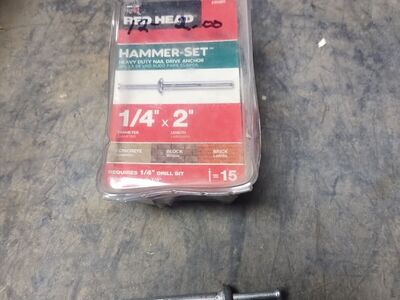 Hammer Set nail drive anchor