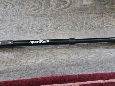 Sports rack bike adapter to add center rail.