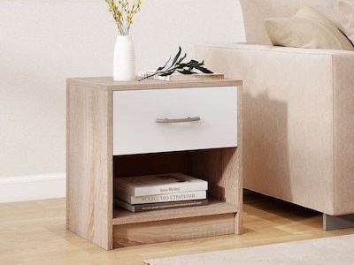 Set of 2 Modern Nightstands – Brand New