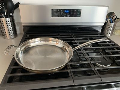 Cuisinart 12” stainless steel pan