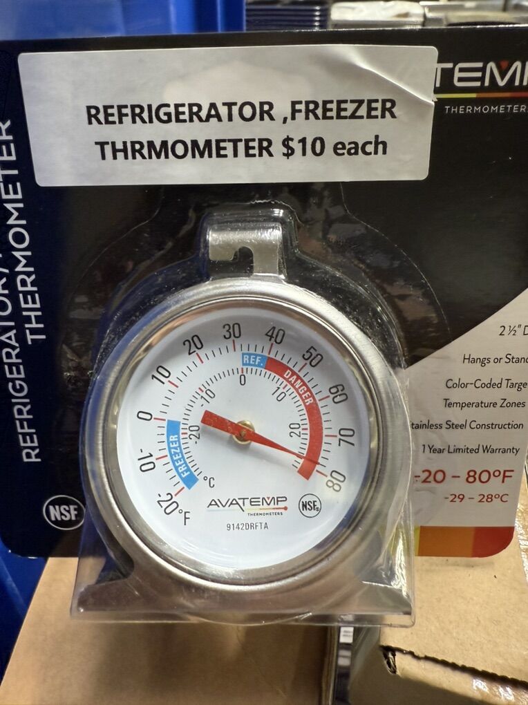 New Thermometer For Refrigerstor And Freezers