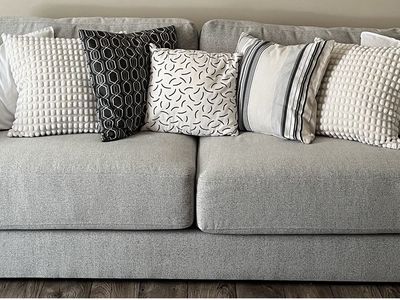 Stylish Twill Fabric Sofa