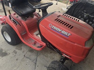 Troy Bilt riding lawn mower