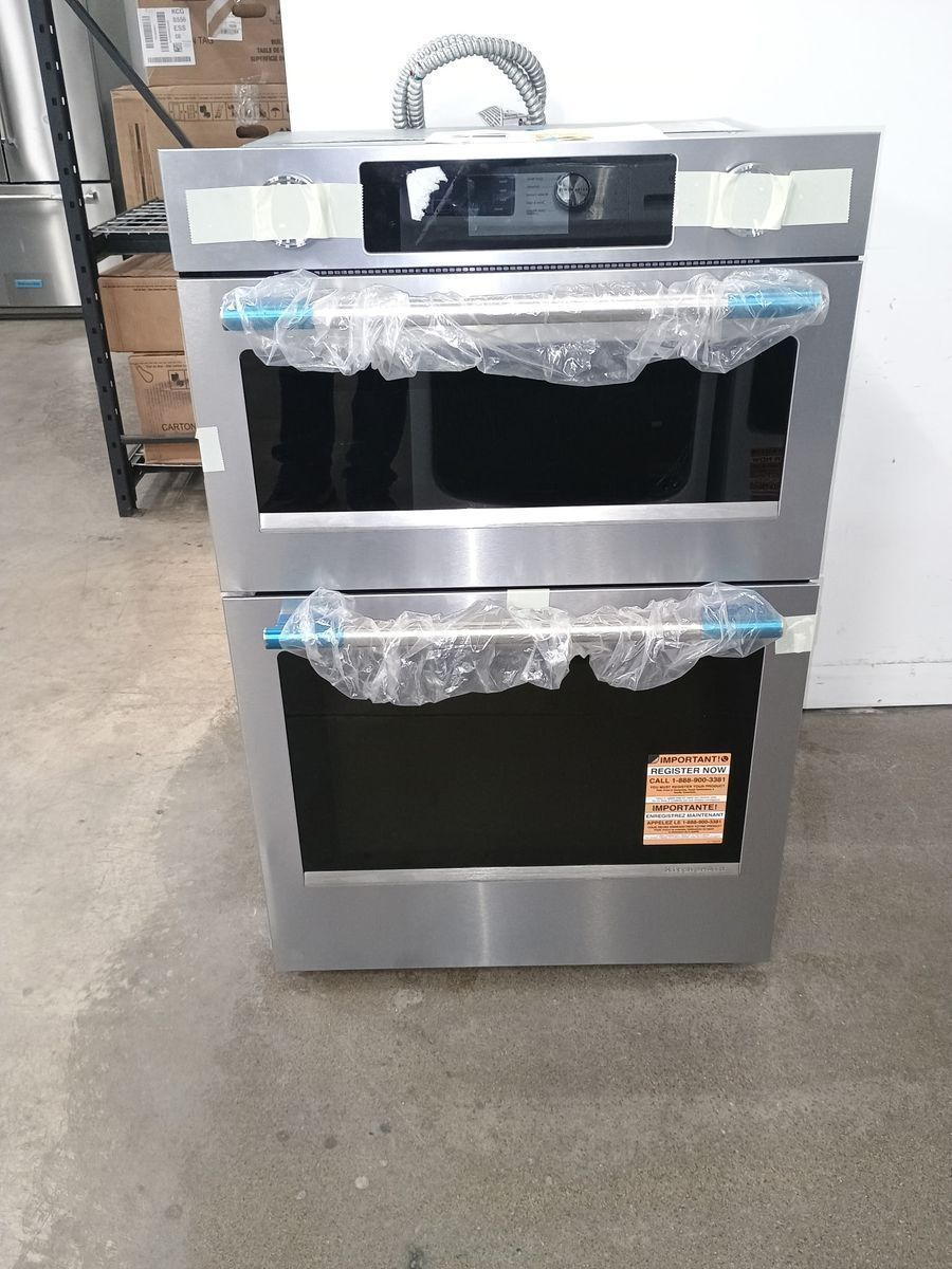 NEW KITCHENAID 27 INCH MICRO WALL OVEN COMBO