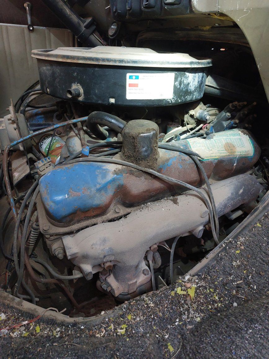 440 ci Dodge v8 Big Block Engine and 2 wheel drive transmission 1976 carburetor 80k miles original swap build rod