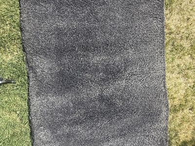 Crate and Barrel 8x11 Grey Area Rug