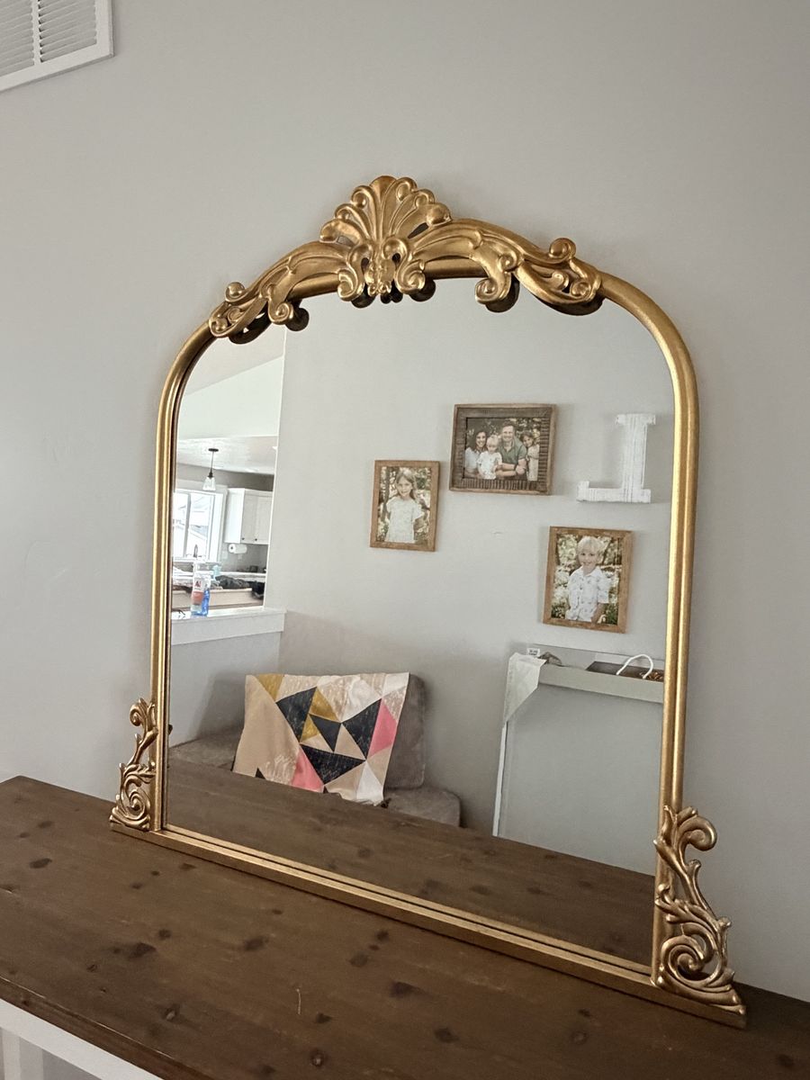 NIB Azalea Park Filigree Gold Regal Ornate Mirror