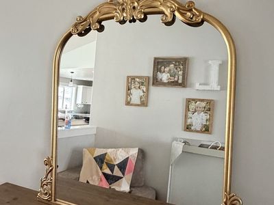 NIB Azalea Park Filigree Gold Regal Ornate Mirror