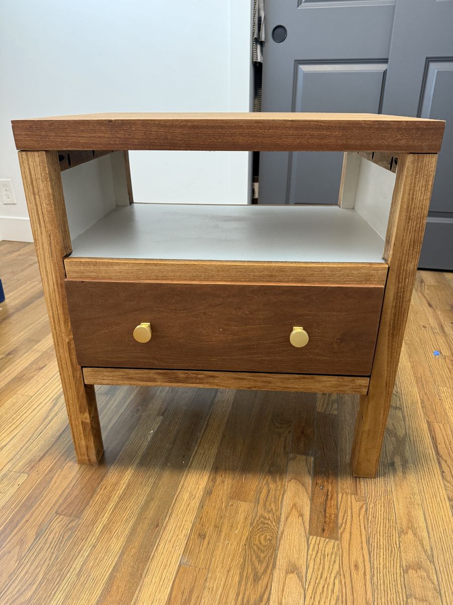 Solid Wood Nightstand