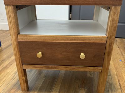 Solid Wood Nightstand