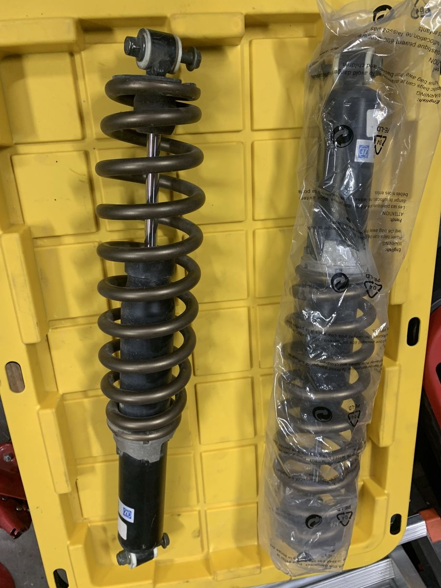 Rzr ranger 1000 front stock shocks