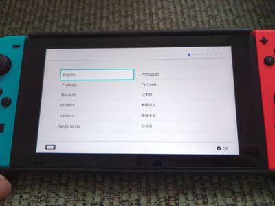 Nintendo Switch with Case, Grip, Dock (optional accessories/games)