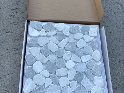 2 boxes of Brand new Pebblino Mosaici Kauai 10 total tiles $100 cash/venmo in Draper
