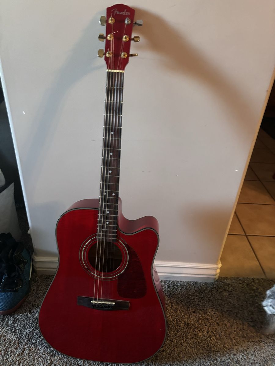 Beautiful fender dg22ce acoustic electric guitar in great condition