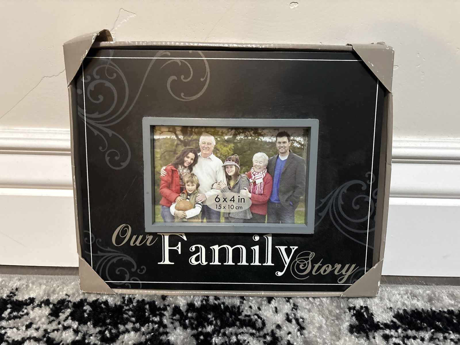 Our Family Story Decorative Picture Frame 6x4 in