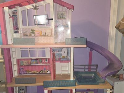 Barbie Dreamhouse Dollhouse with Pool & Slide - Multi-Level Play Mansion