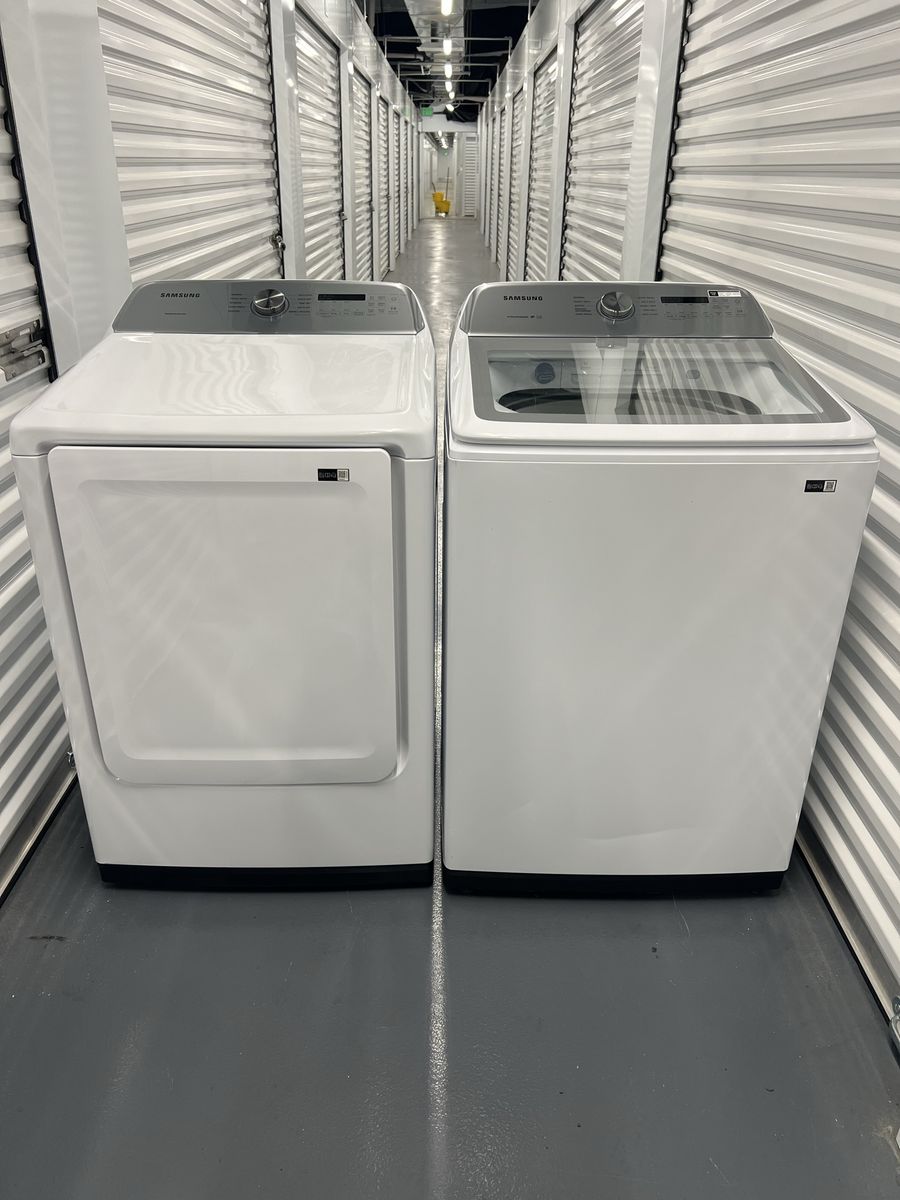 Washer and Dryer Set - Samsung Top-Load