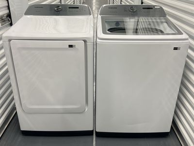 Washer and Dryer Set - Samsung Top-Load