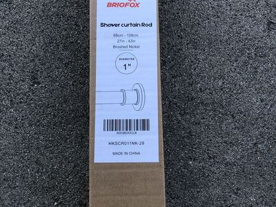 Briofox Shower Curtain Rod