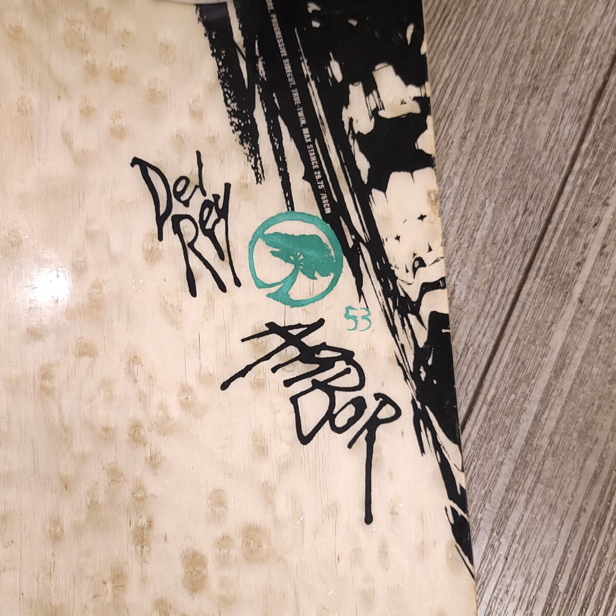 Arbor Del Rey 53 Snowboard w/ Drake King Bindings