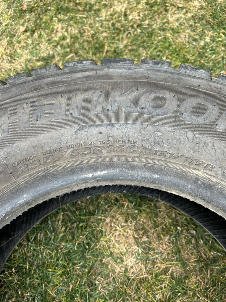 235 65 R16 Hankook Snow Tires