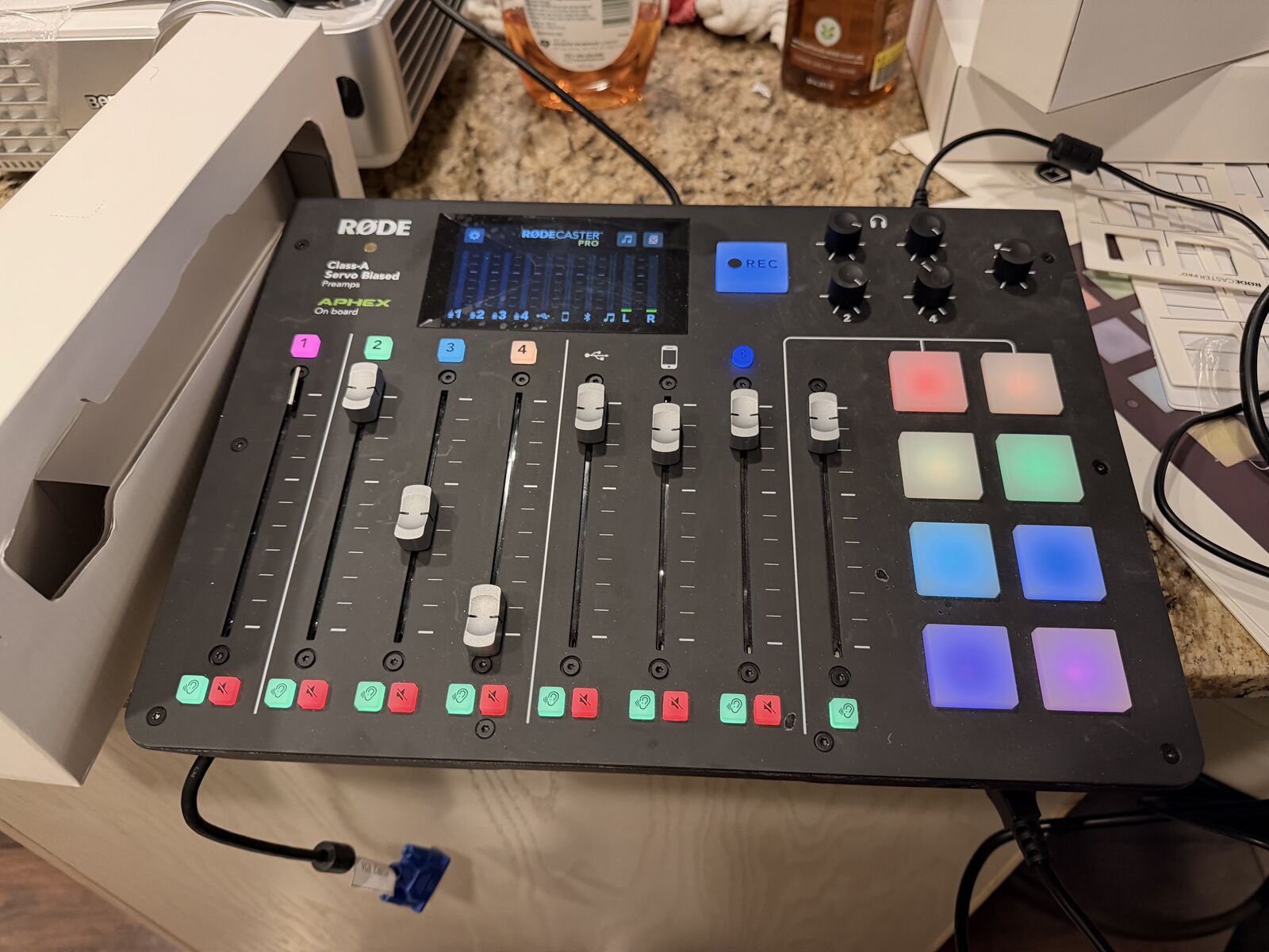 RØDECaster Pro Podcast Production Machine