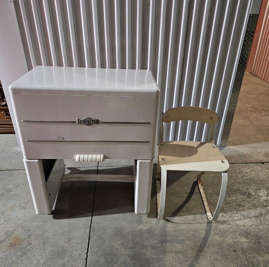 1948 Ironrite and chair