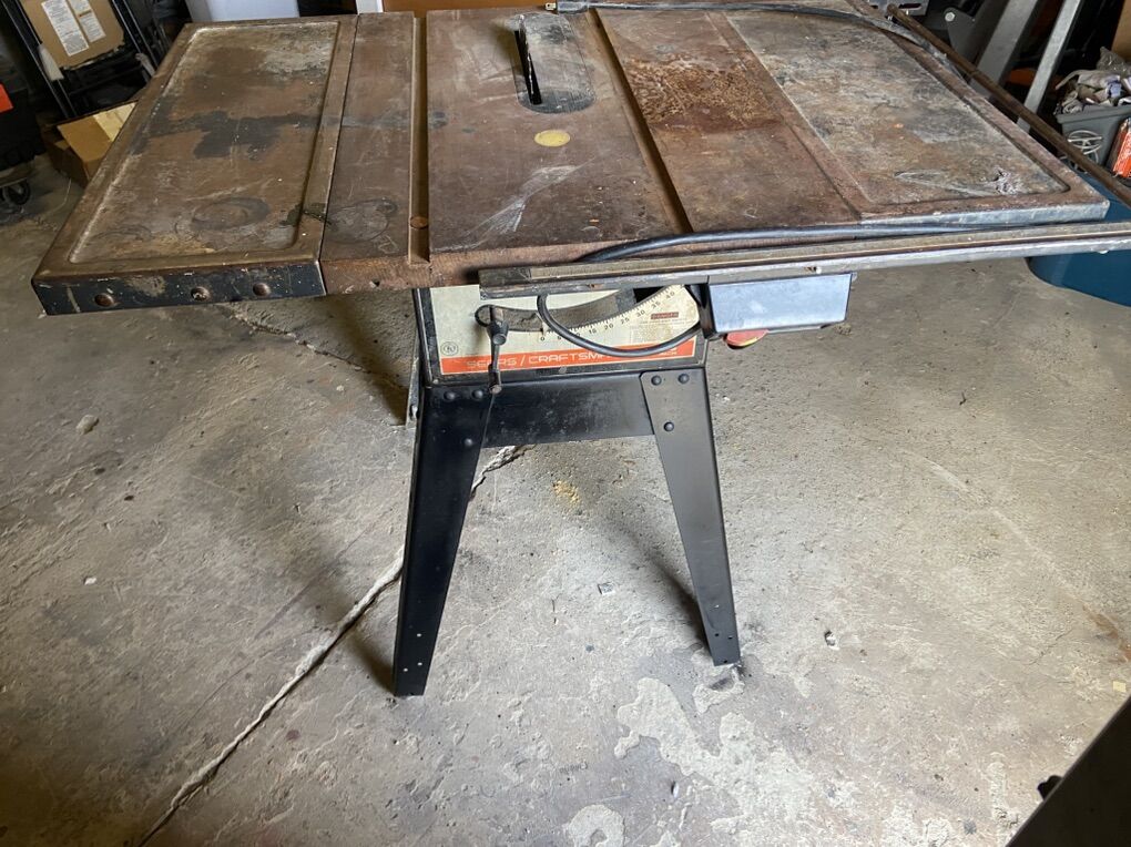Craftsman 10 table Saw