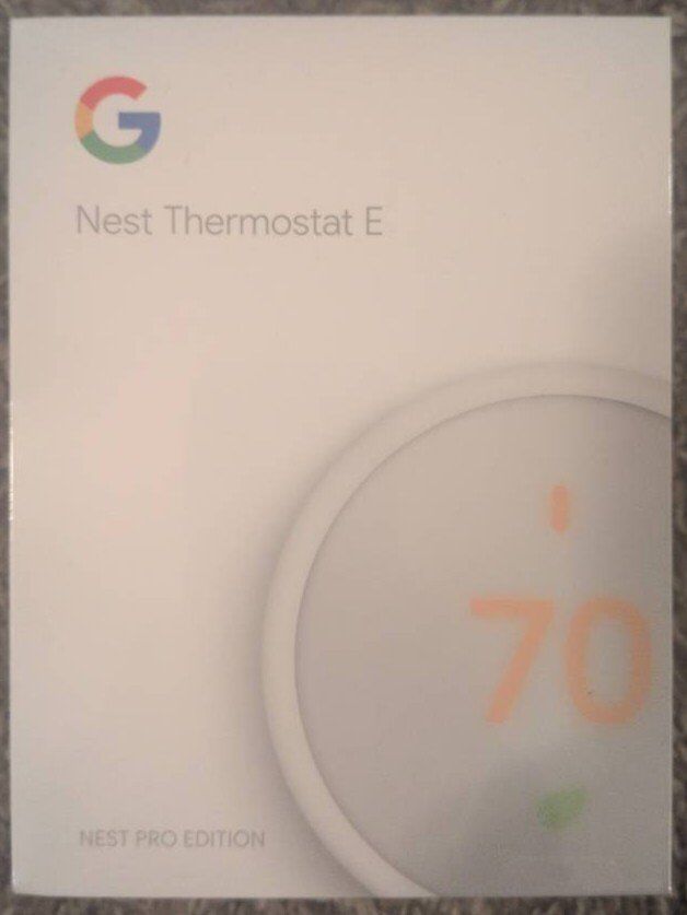 New Nest Thermostat E Pro Edition