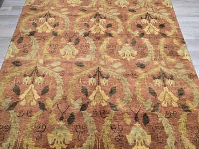 6x9 Handknotted Wool Rug