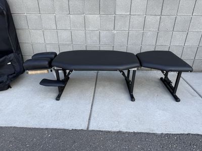 LIFETIMER Portable Chiropractic Table - Chiropractor - Massage - Stretching- Wellness