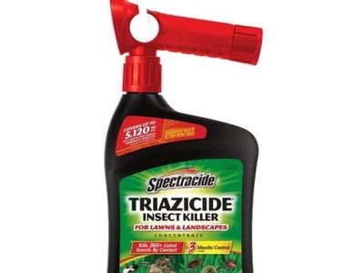 Spectracide Triazicide Insect Killer for Lawns & Landscapes - 32oz Concentrate, Kills 260+ Pests