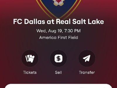 Real Salt Lake v. Dallas on 8/19 at 730