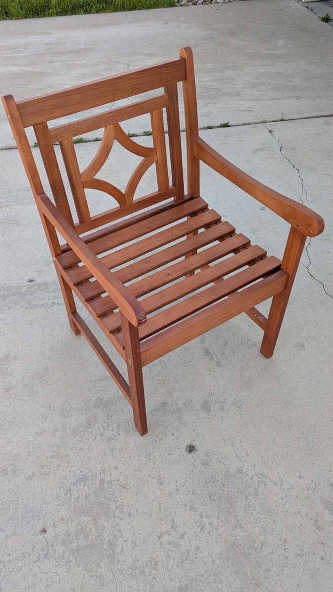 Wooden chair