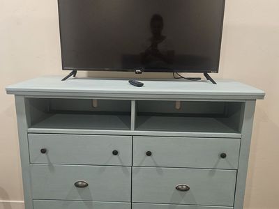 Duck egg blue drawer sideboard