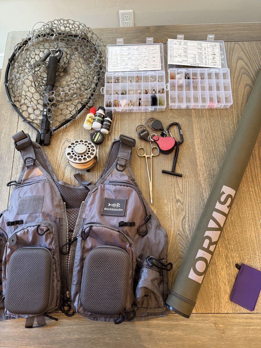 Orvis recon fly fish package