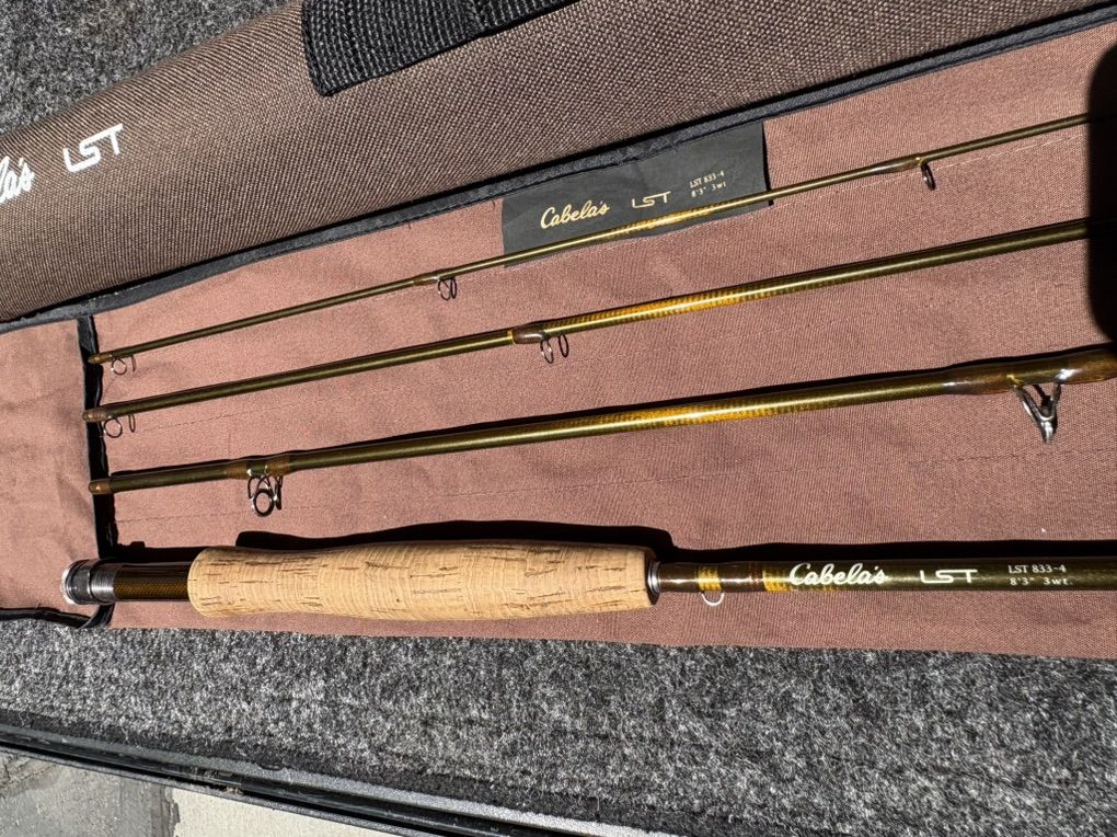 Cabelas LST 3weight 8'3 Fly Rod