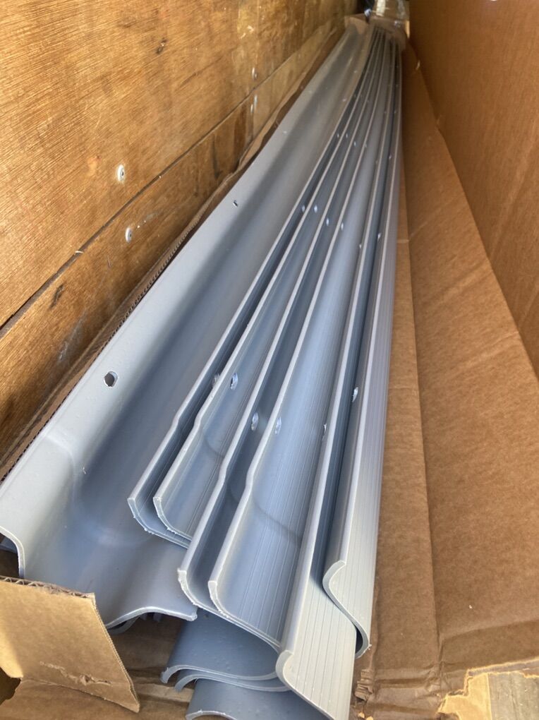 Solar Panel Cables Guarding Electrical Poly U Guards 10' Length