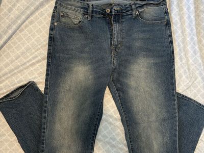 WXYZ MFG CO. Nomad Slim Fit Jeans - Men's W34 L30, Blue Wash Denim