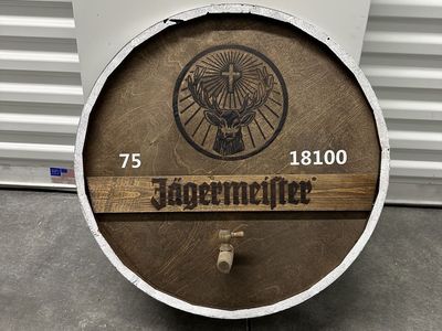 Jagermeister Whiskey Barrel Head