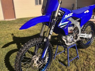 2026 Yamaha YZ450F Dirt Bike - 61 Hrs, Fresh Pro Action Suspension & Oil, Title in Hand